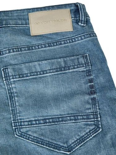 Tom Tailor Jeans Herren Stretch lang Straight Fit Marvin