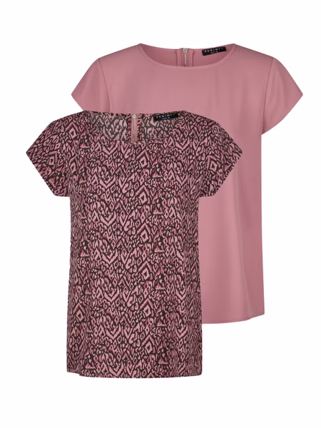 DENIMFY Tshirt Damen Set Regular Fit DFAda 2er Pack DENIMFY Tshirt Damen Set Regular Fit DFAda 2er Pack