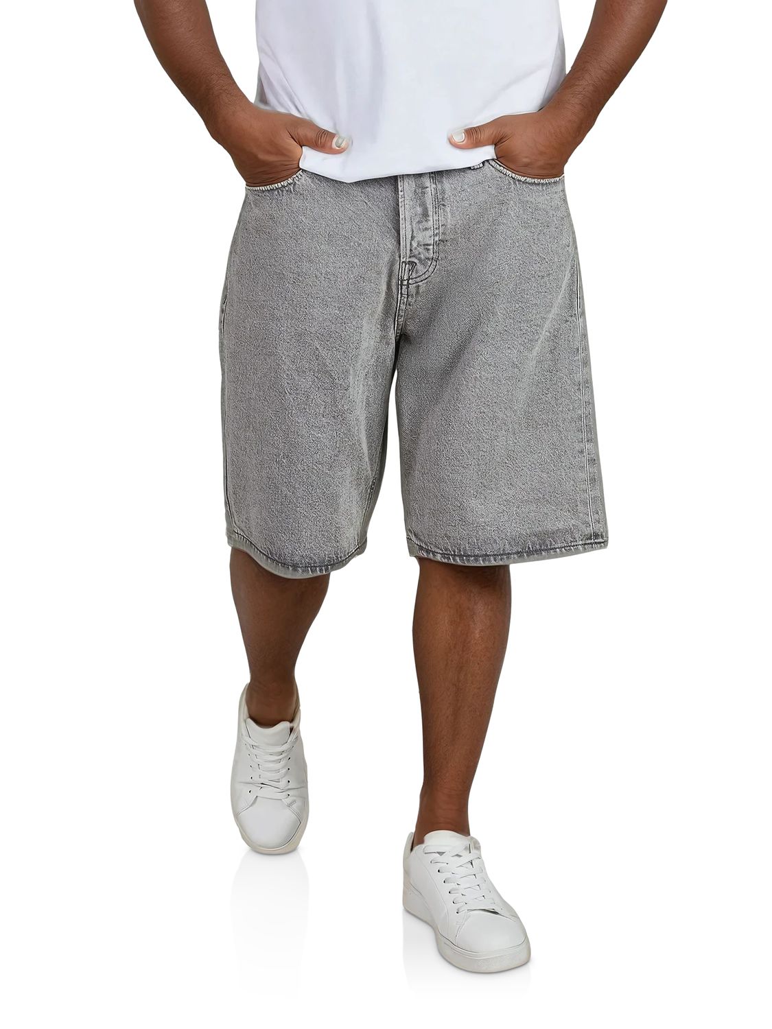 Jack & Jones Jeans Shorts Herren Baggy Fit JJIALEX JJCOOPER günstig online kaufen