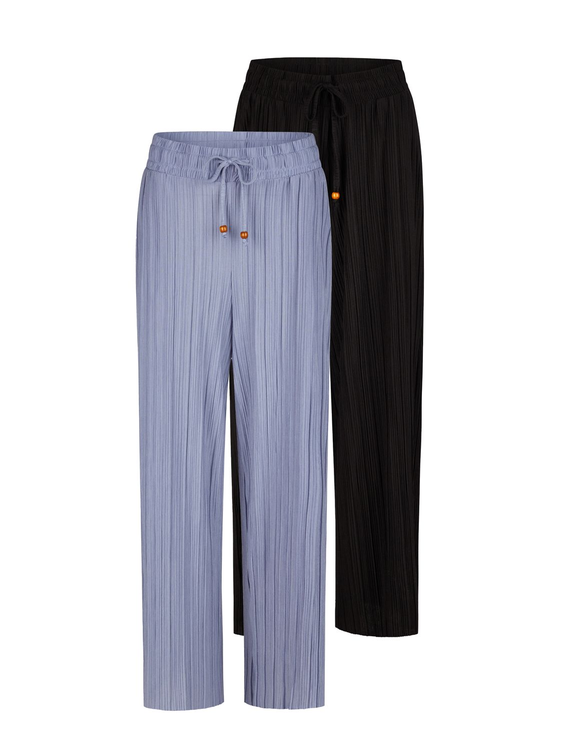 DENIMFY Palazzo Hose Damen Sommer 3/4 Culotte DFBrenda 2er Pack Set günstig online kaufen