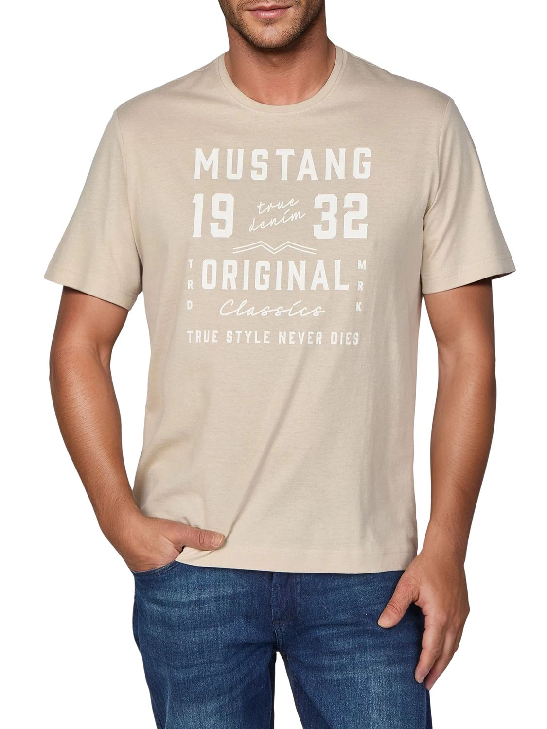 T-Shirt - 4er Pack Mustang Herren T-Shirt günstig online kaufen