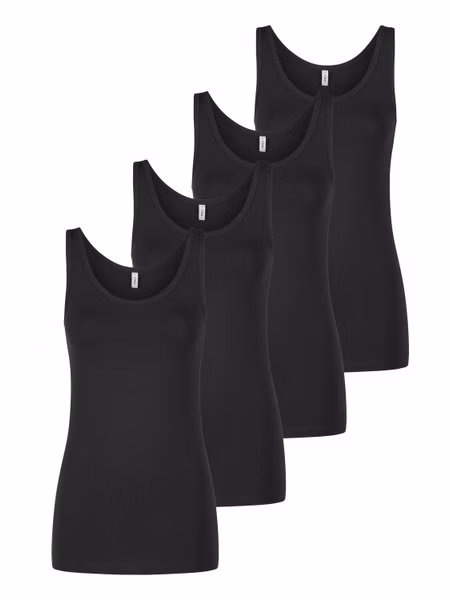 Top - ONLLIVE LUV Tank Top 4er Pack Slim Fit Top - ONLLIVE LUV Tank Top 4er Pack Slim Fit