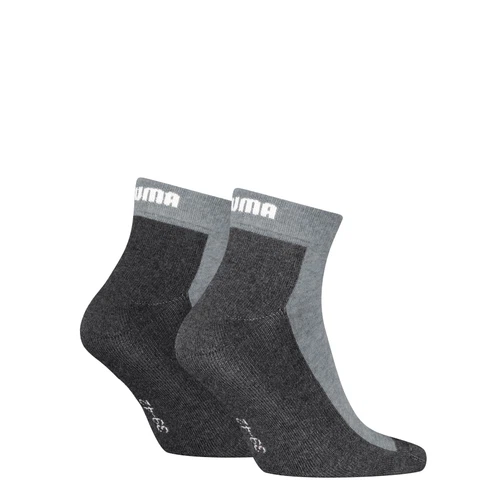 PUMA Herren Damen Unisex ELEMENTS CUSH QUARTER 2er Pack