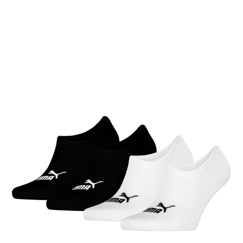 PUMA Herren Damen Unisex ELEMENTS UNISEX HIGH CUT FOOTIE 4er Pack