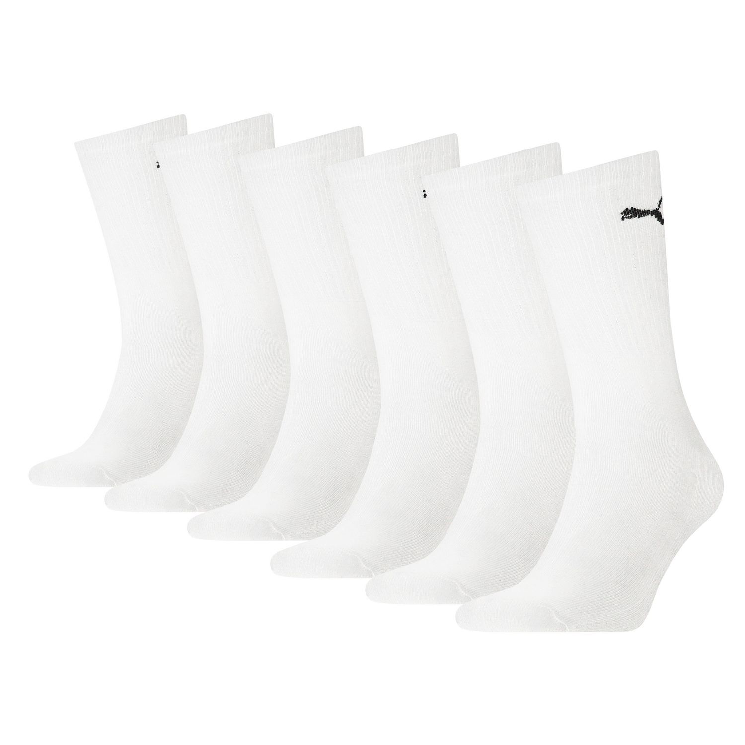 PUMA Unisex Sport Socken PUMA UNISEX CREW SOCK ECOM 6er Pack