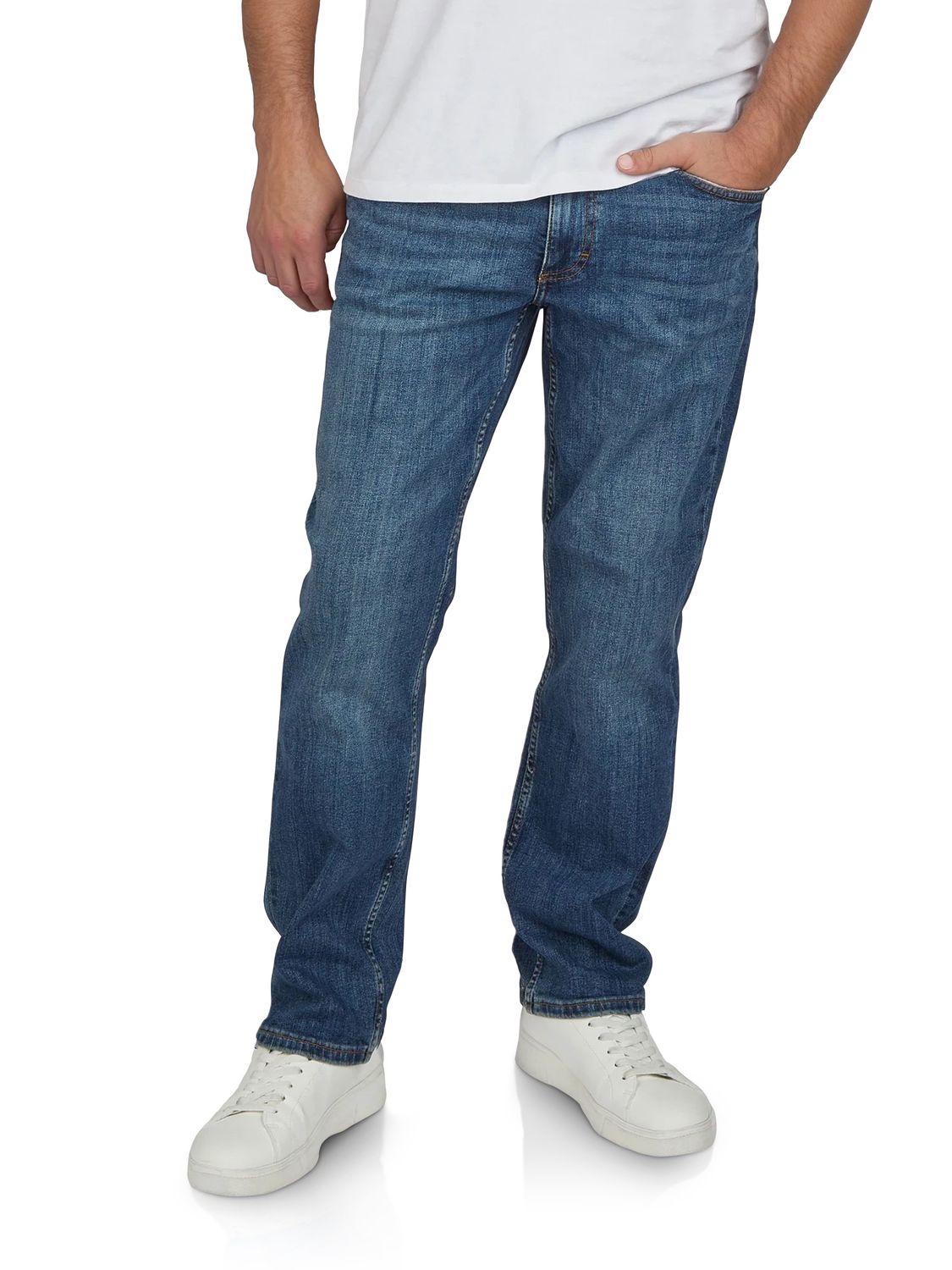 Mustang Jeans Herren Stretch lang Straight Fit Washington
