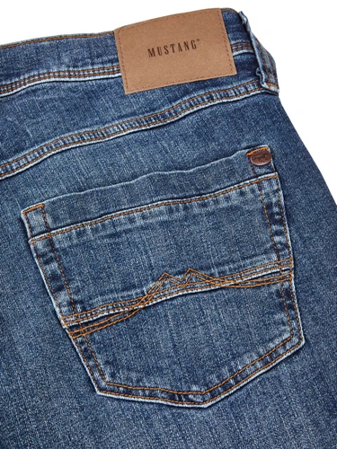 Mustang Jeans Herren Stretch lang Straight Fit Washington