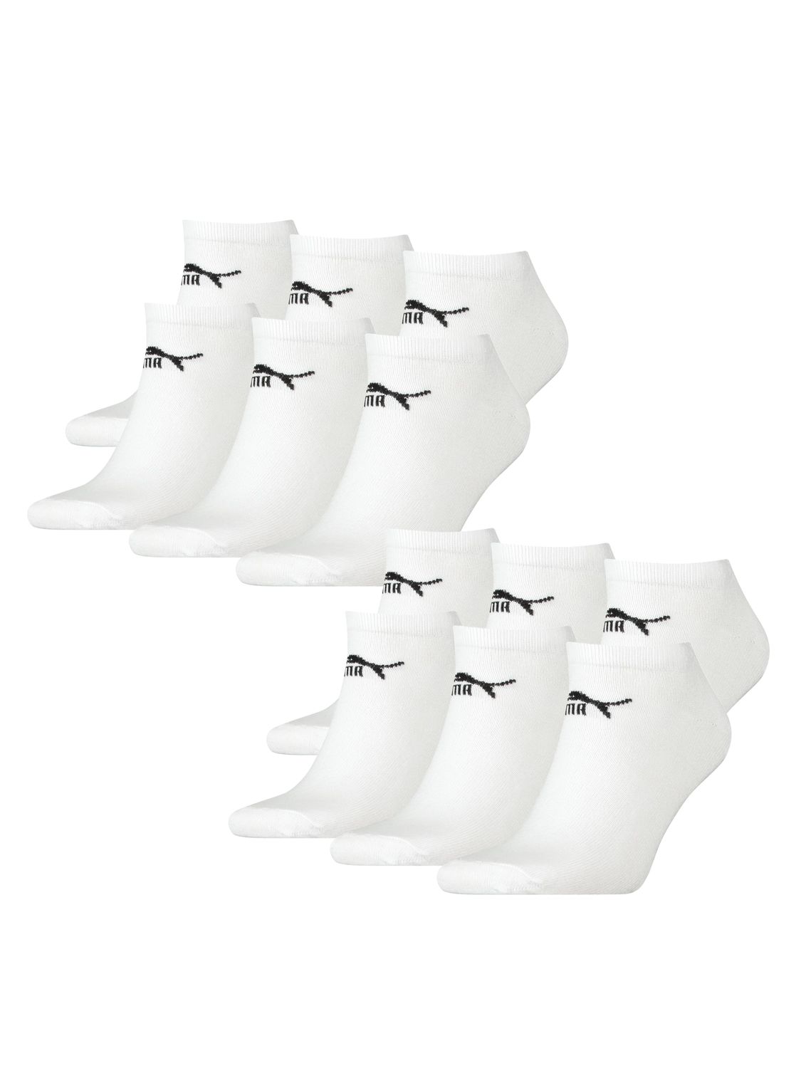 Quartersocken - PUMA HERREN DAMEN UNISEX SNEAKER CLYDE 12er Pack