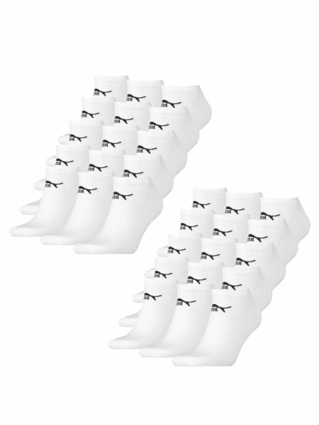 Quartersocken - PUMA HERREN DAMEN UNISEX SNEAKER CLYDE 30er Pack Quartersocken - PUMA HERREN DAMEN UNISEX SNEAKER CLYDE 30er Pack