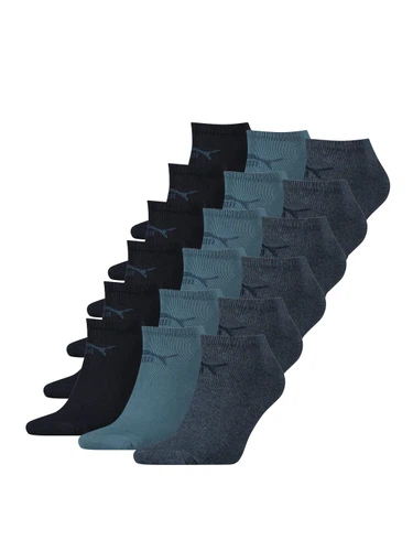 Quartersocken - PUMA HERREN DAMEN UNISEX SNEAKER CLYDE 12er Pack 18er Pack 30er Pack