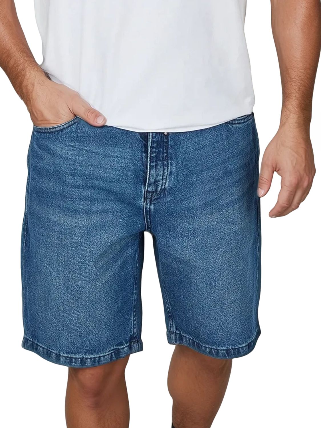 riverso Jeans Shorts Herren Loose Fit RIVAshton