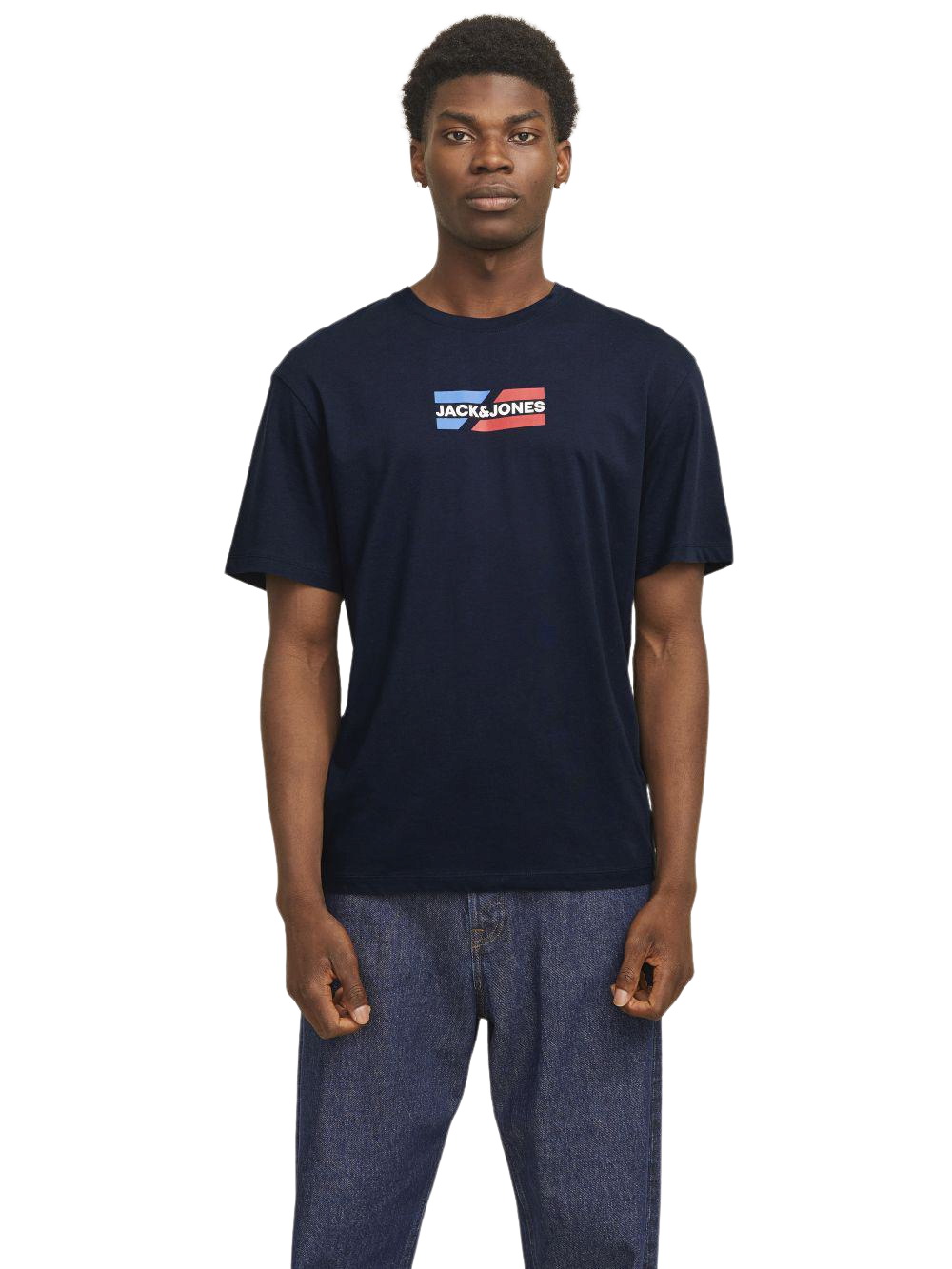 Jack & Jones Herren Rundhals T-Shirt JJCORP GRAPHIC TEE SS O-NECK - Regular Fit