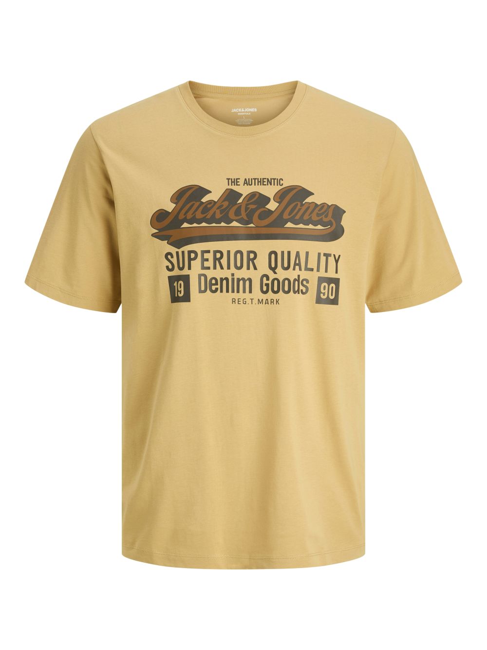 Jack & Jones Herren Rundhals T-Shirt JJELOGO TEE SS O-NECK 2 COL - Regular günstig online kaufen