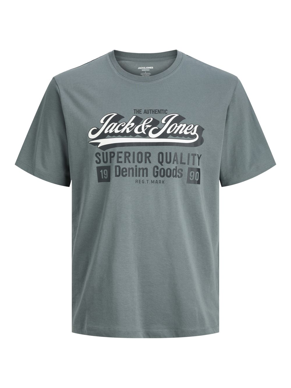 Jack & Jones Herren Rundhals T-Shirt JJELOGO TEE SS O-NECK 2 COL - Regular günstig online kaufen