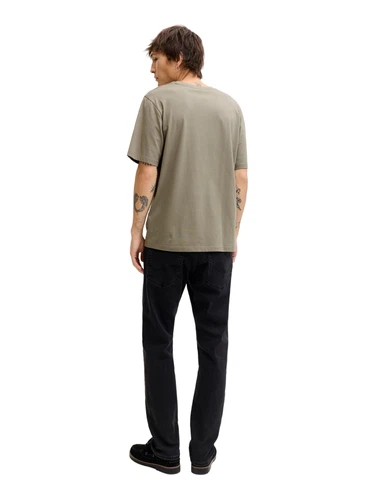 Jack & Jones Herren Rundhals T-Shirt JJELOGO TEE SS O-NECK 2 COL - Regular Fit