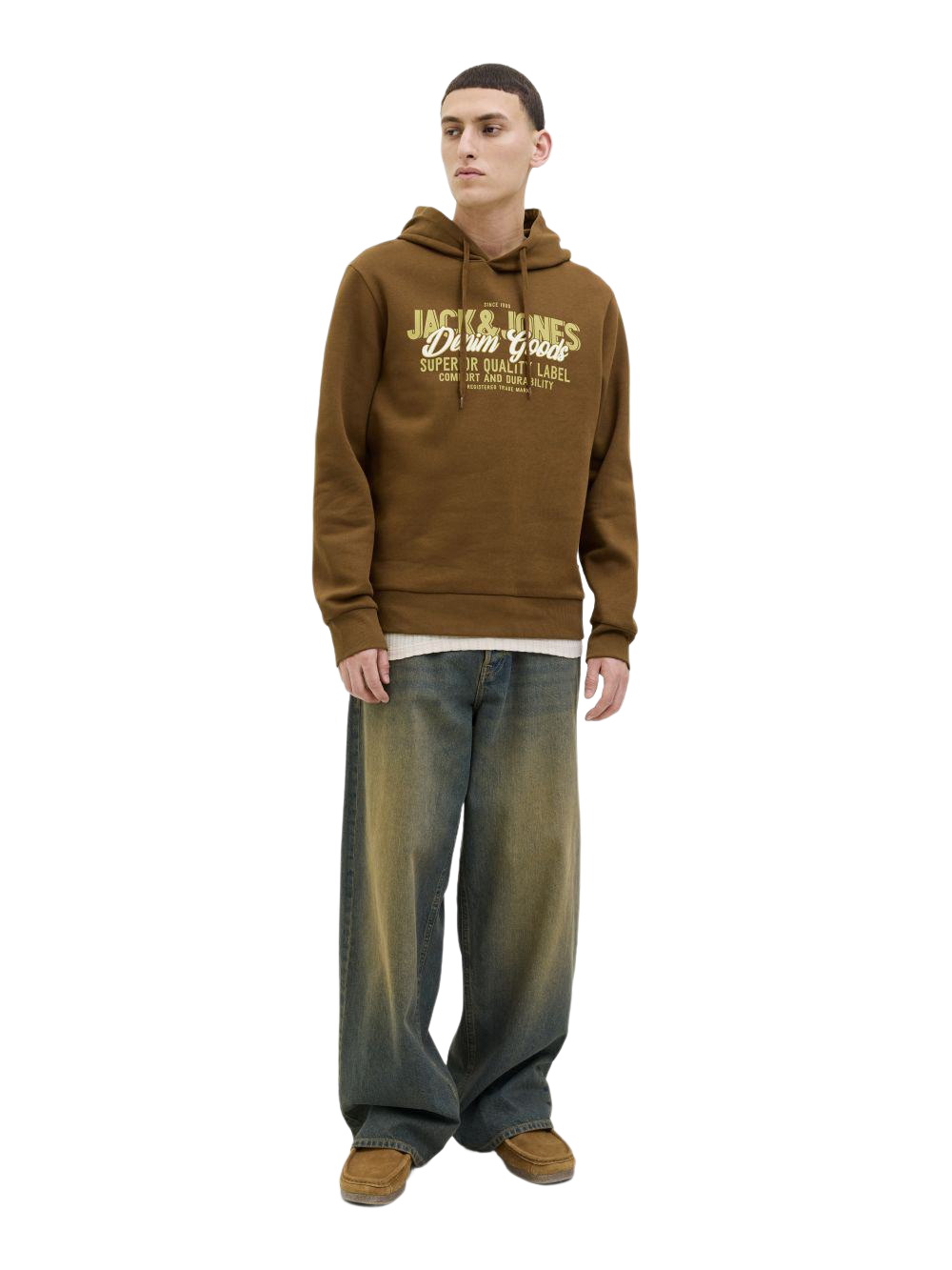 Jack & Jones Kapuzensweatshirt JJELOGO SWEAT günstig online kaufen