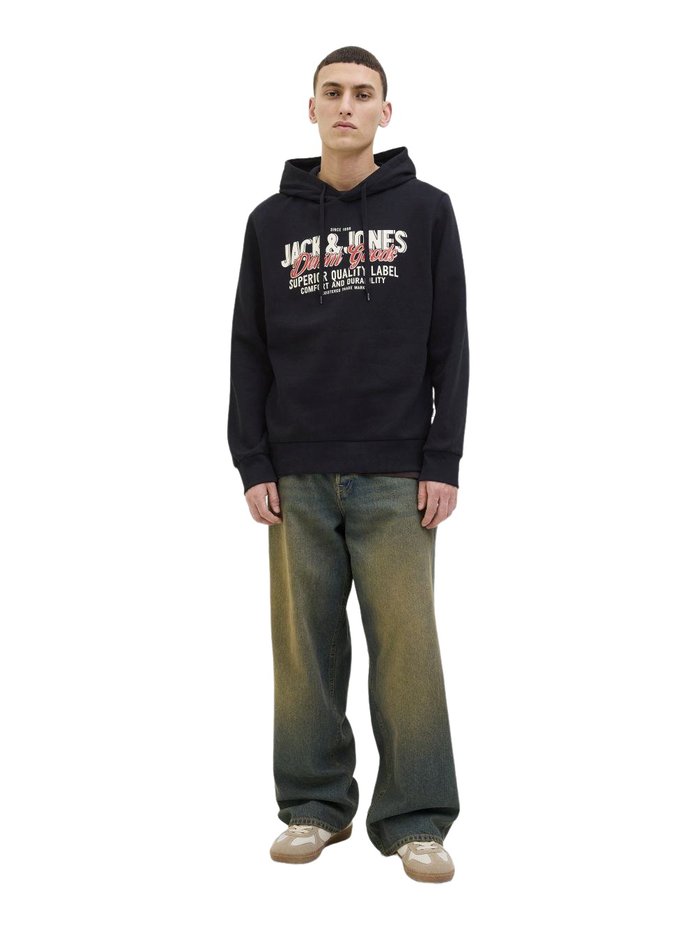 Jack & Jones Herren Hoodie Kapuzenpullover JJELOGO SWEAT HOOD 2 COL - Regul günstig online kaufen