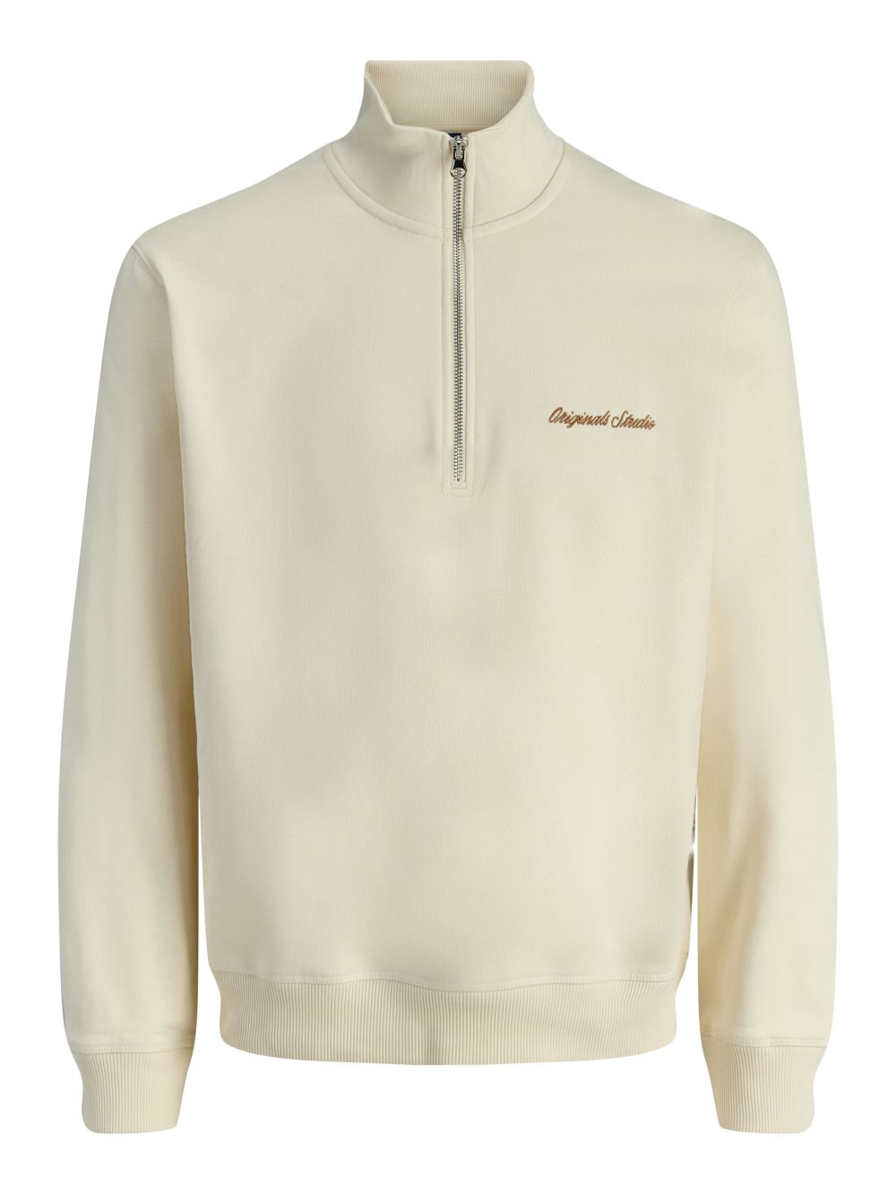 Jack & Jones Herren Sweatshirt JORNORREBRO EMB SWEAT HIGH NECK - Relaxed Fit