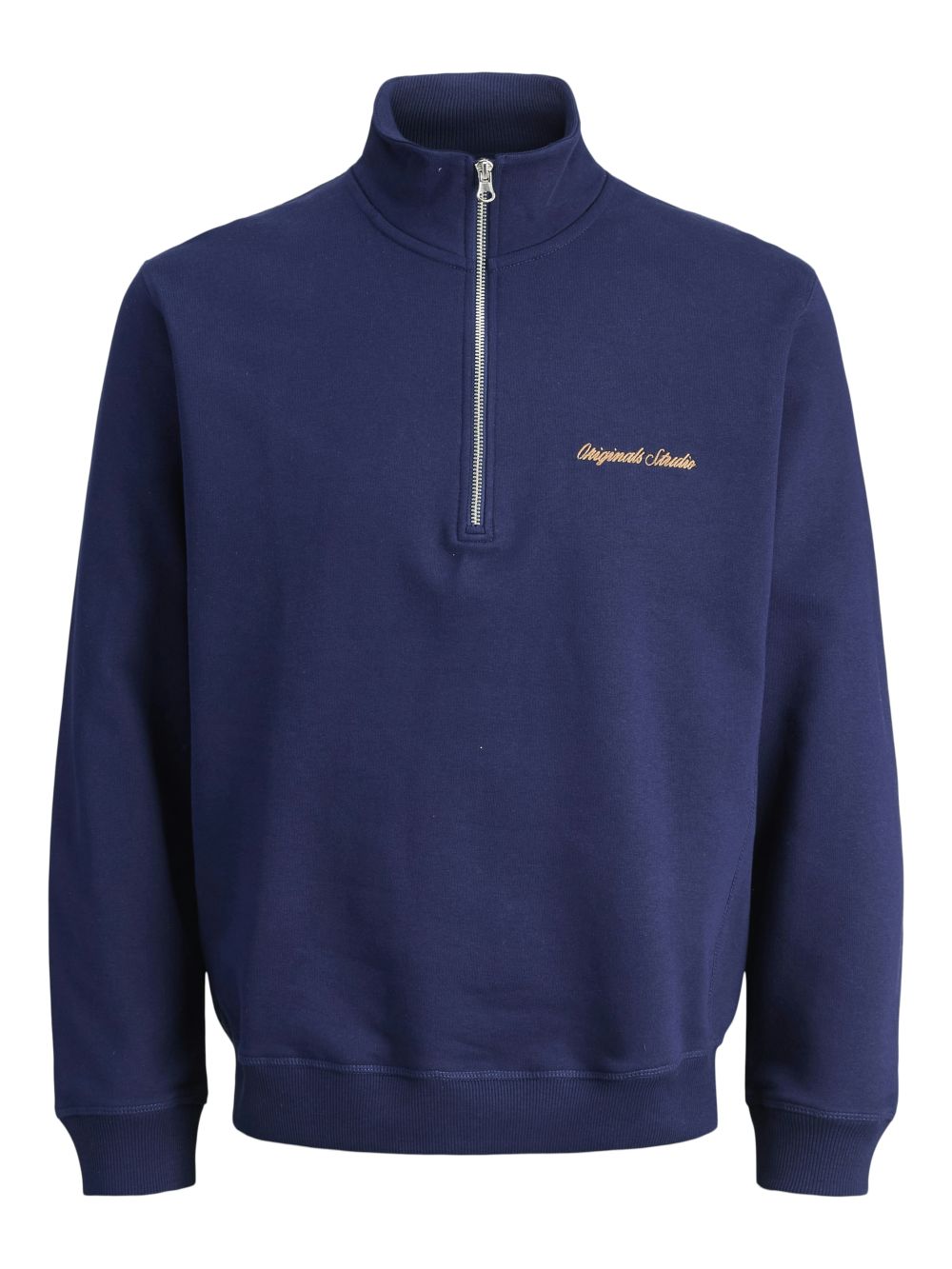 Jack & Jones Herren Sweatshirt JORNORREBRO EMB SWEAT HIGH NECK - Relaxed Fit
