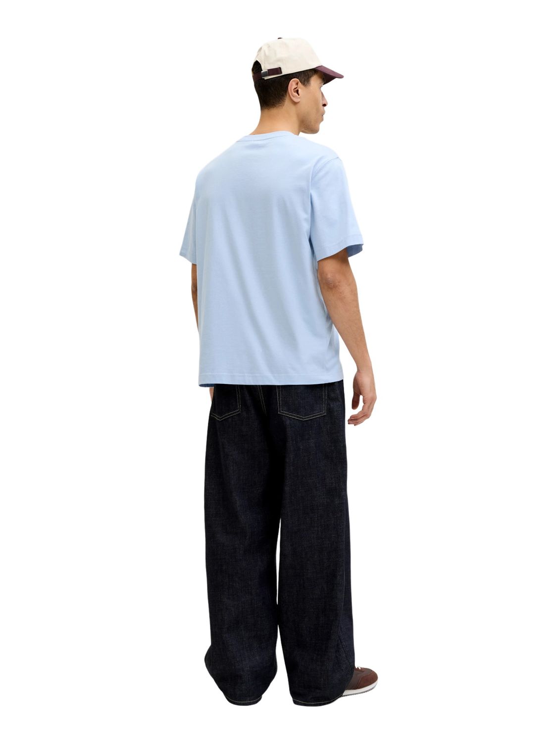 Jack & Jones Herren Rundhals T-Shirt JORNORREBRO EMB TEE SS CREW NECK - Rel günstig online kaufen