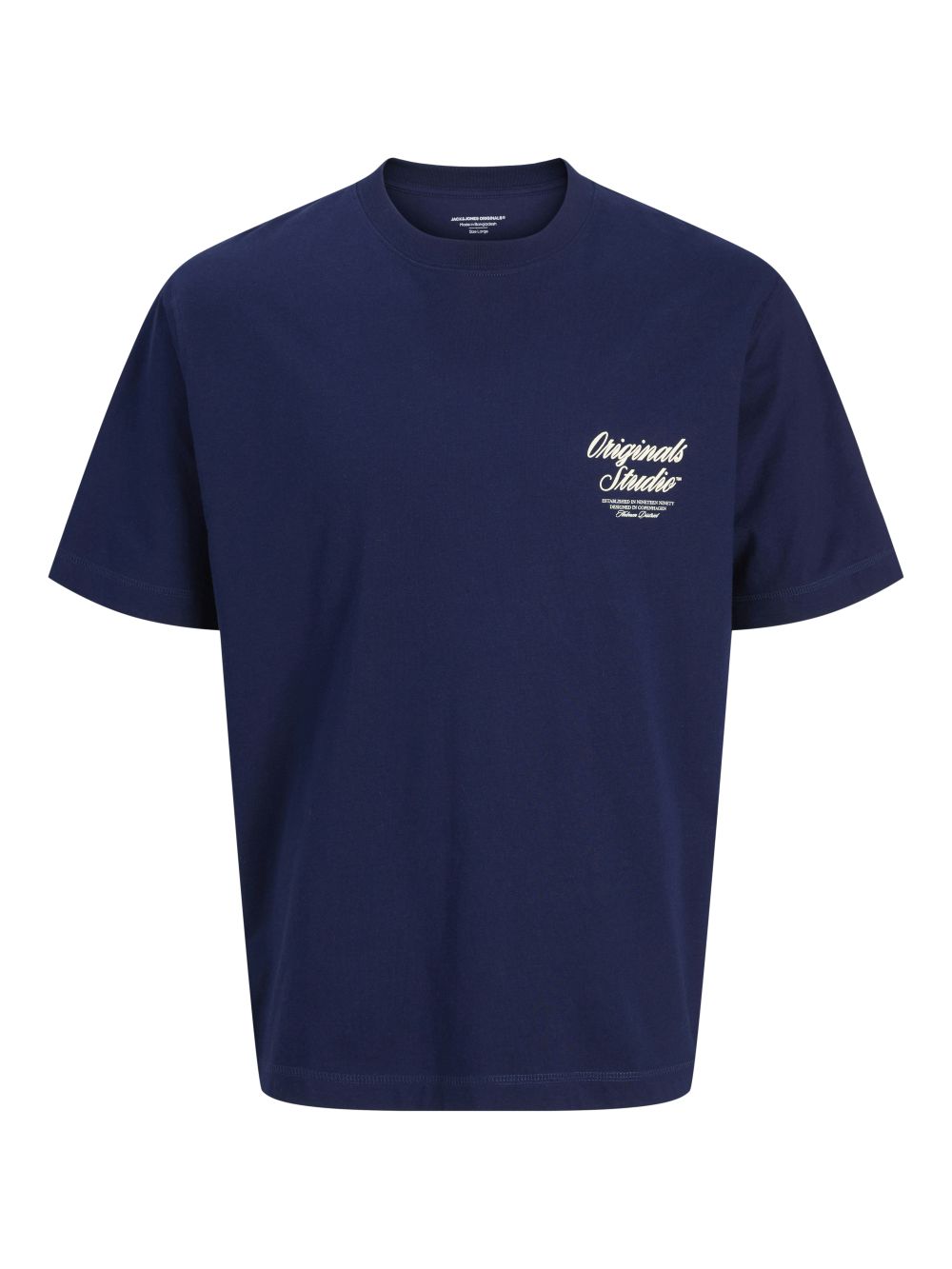 Jack & Jones Herren Rundhals T-Shirt JORNORREBRO TYPO TEE SS CREW NECK - Re günstig online kaufen