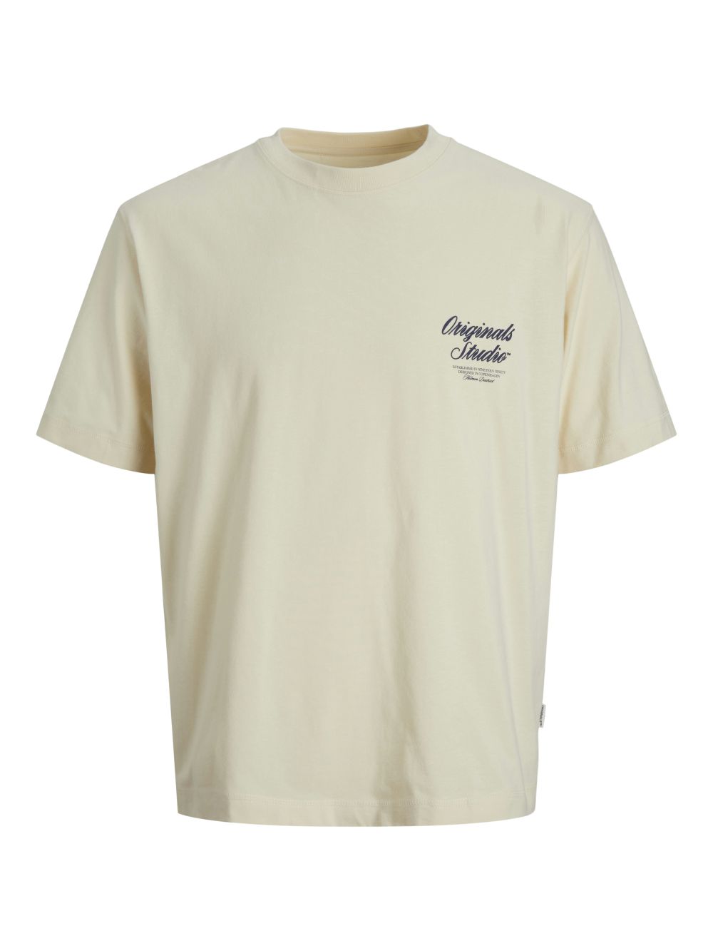Jack & Jones Herren Rundhals T-Shirt JORNORREBRO TYPO TEE SS CREW NECK - Re günstig online kaufen