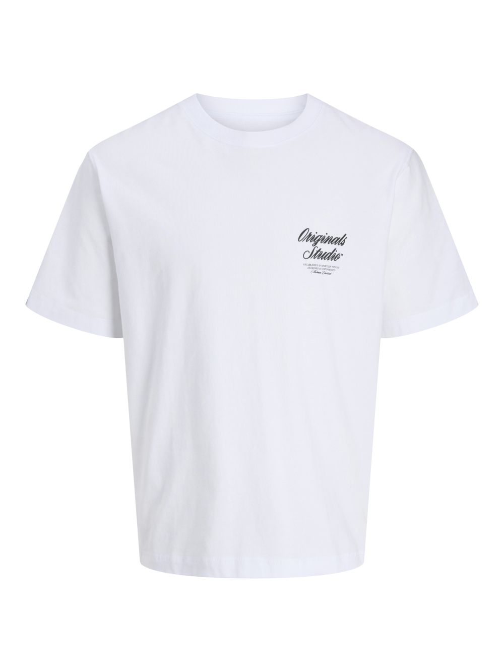 Jack & Jones Herren Rundhals T-Shirt JORNORREBRO TYPO TEE SS CREW NECK - Re günstig online kaufen
