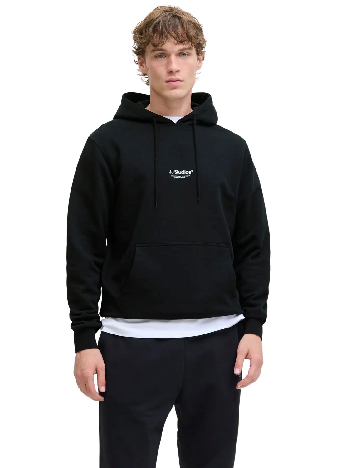 Jack & Jones Herren Hoodie Kapuzenpullover JJESOHO SWEAT HOOD - Relaxed Fit günstig online kaufen