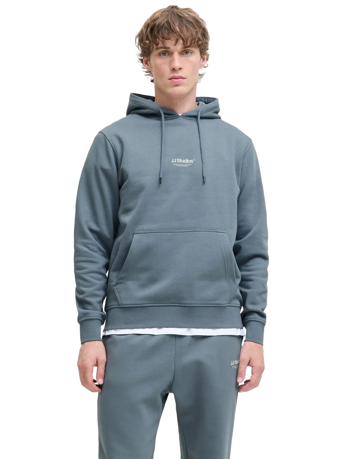 Jack & Jones Herren Hoodie Kapuzenpullover JJESOHO SWEAT HOOD - Relaxed Fit
