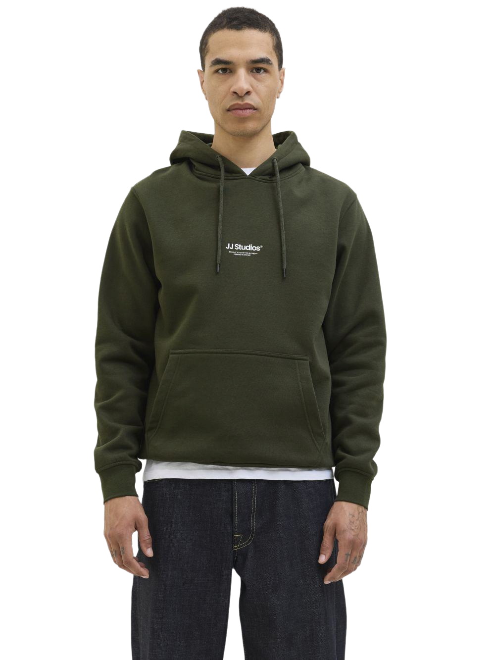 Jack & Jones Herren Hoodie Kapuzenpullover JJESOHO SWEAT HOOD - Relaxed Fit günstig online kaufen