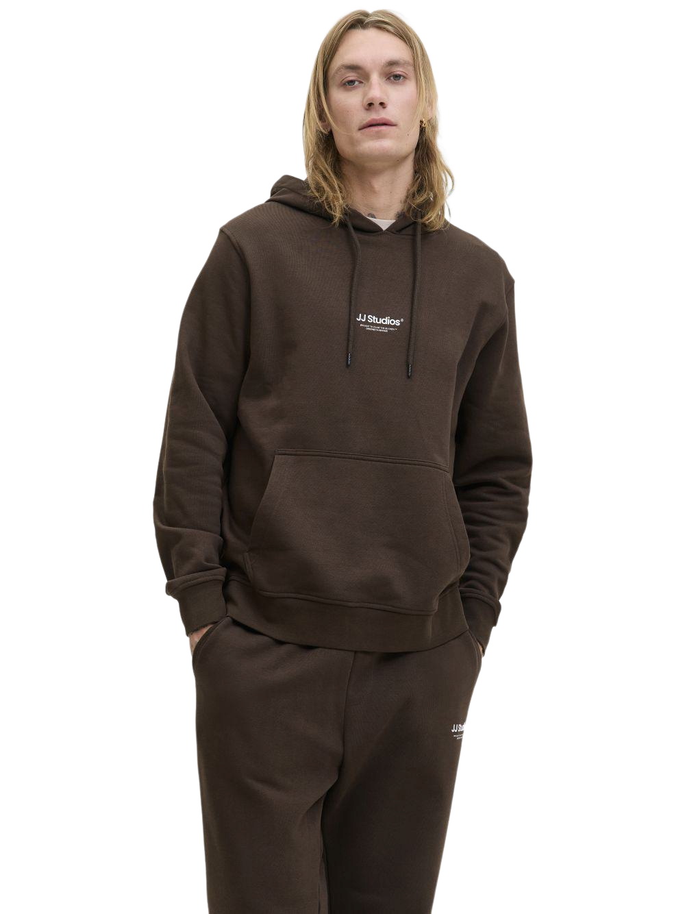 Jack & Jones Herren Hoodie Kapuzenpullover JJESOHO SWEAT HOOD - Relaxed Fit