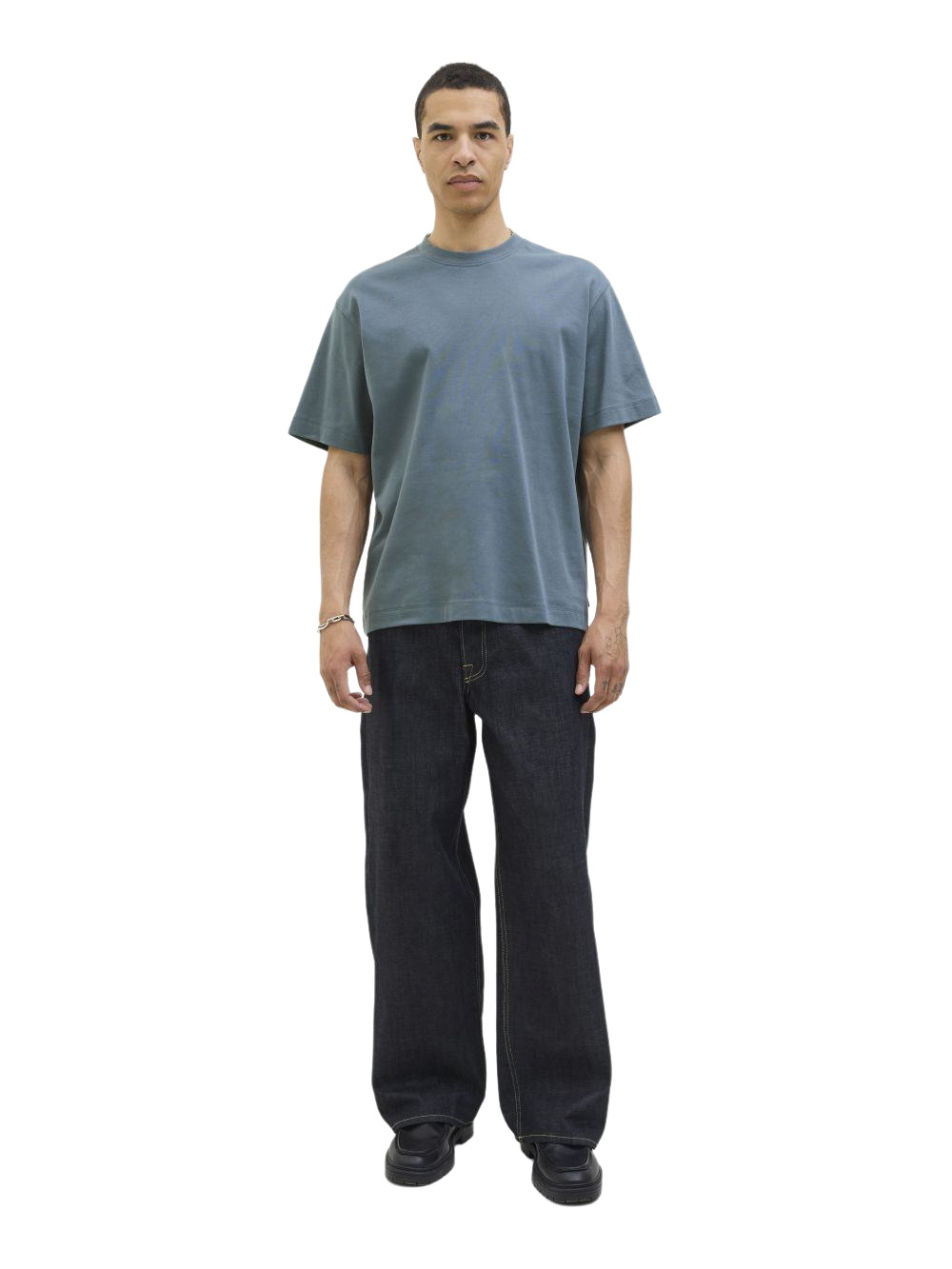 Jack & Jones Herren Rundhals T-Shirt JJEURBAN EDGE TEE SS O-NECK - Relaxed günstig online kaufen