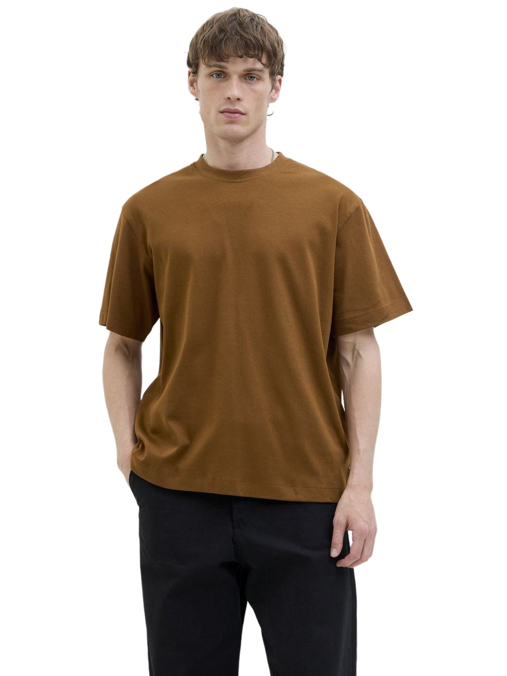 Jack & Jones Herren Rundhals T-Shirt JJEURBAN EDGE TEE SS O-NECK - Relaxed günstig online kaufen