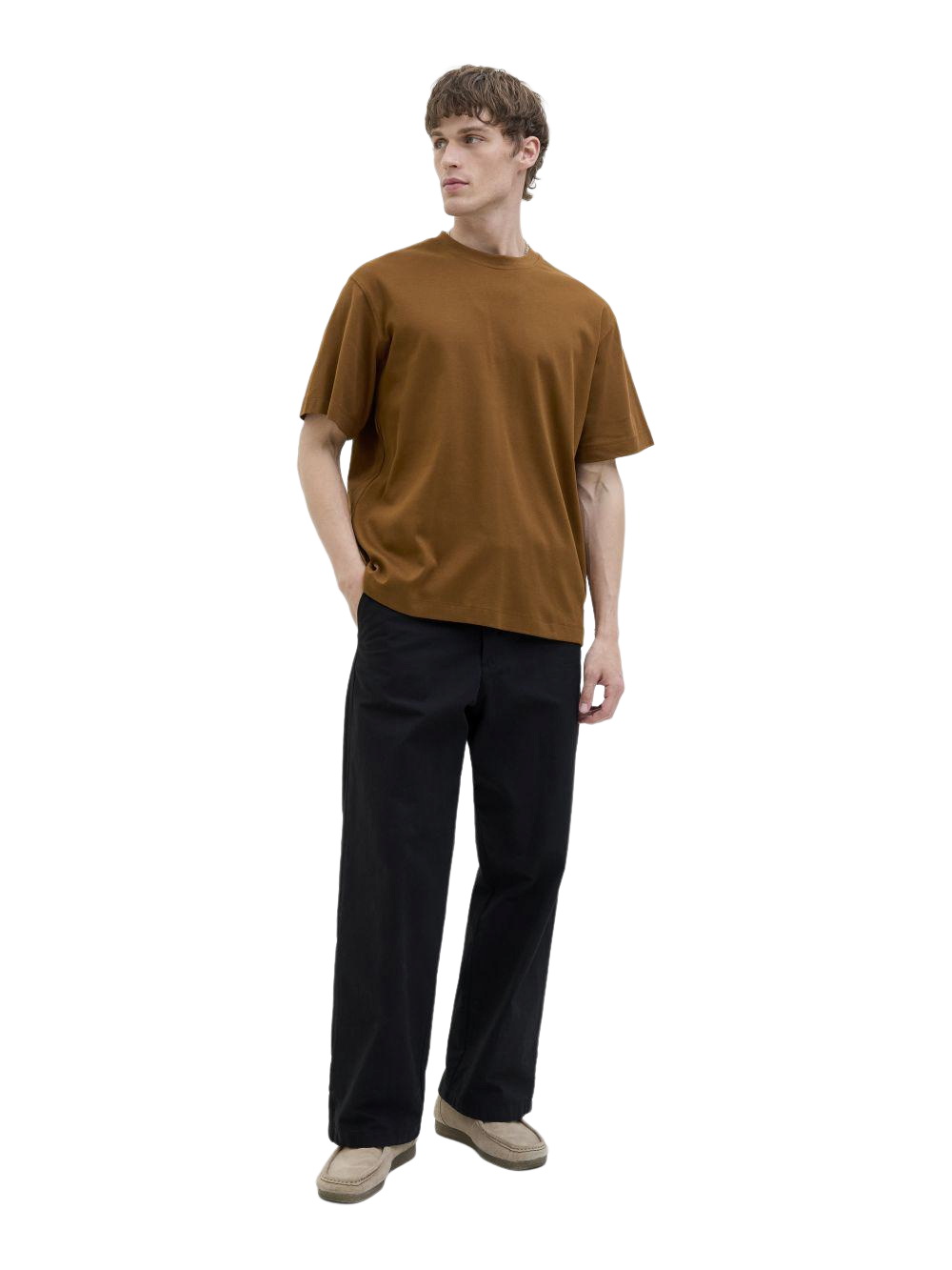Jack & Jones Herren Rundhals T-Shirt JJEURBAN EDGE TEE SS O-NECK - Relaxed günstig online kaufen