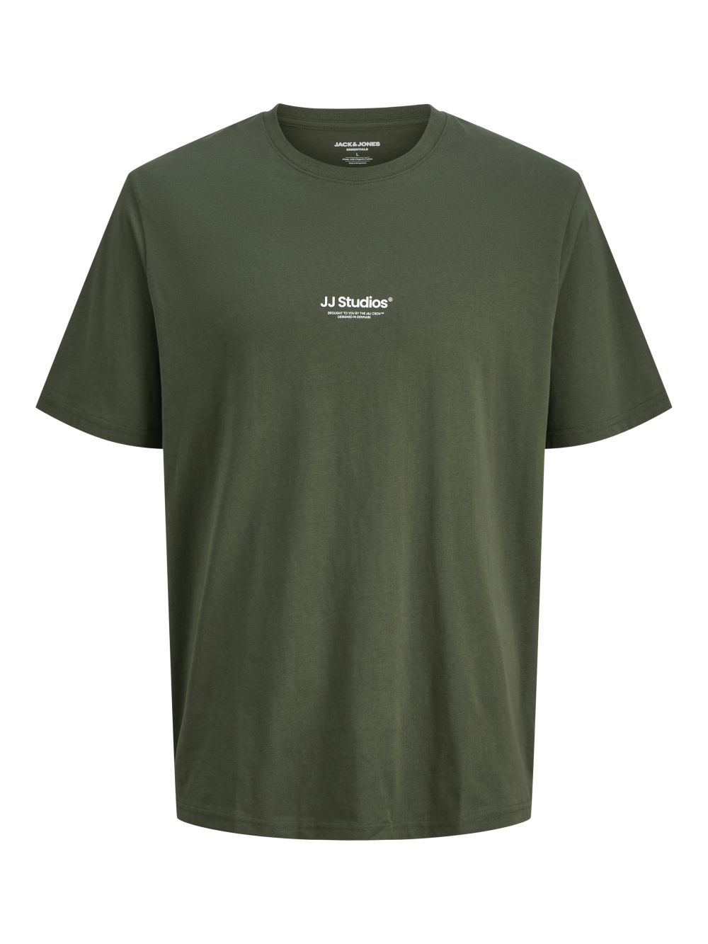 Jack & Jones Herren Rundhals T-Shirt JJESOHO TEE SS CREW NECK - Relaxed Fit