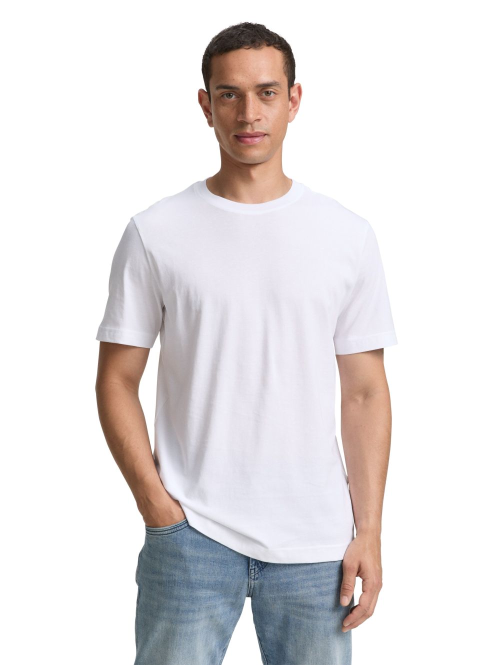 Thumbnail - Tom Tailor Herren T-Shirt "DOUBLE PACK CREW-NECK" - Regular Fit