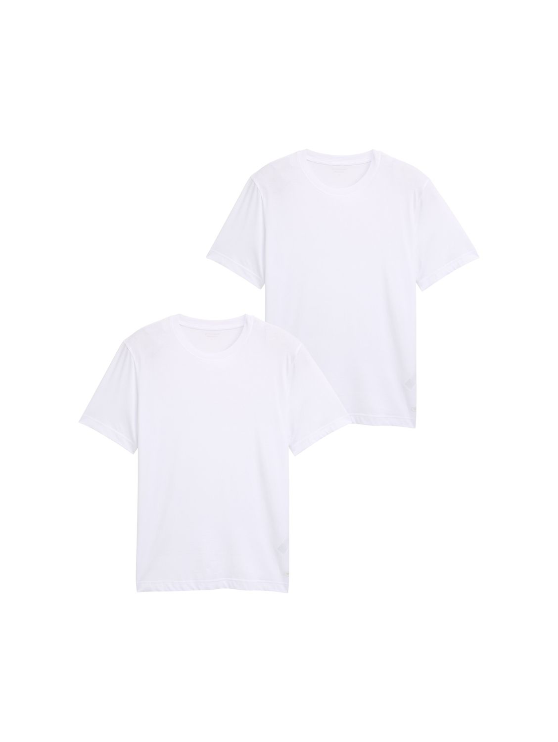 Tom Tailor Herren T-Shirt "DOUBLE PACK CREW-NECK" - Regular Fit