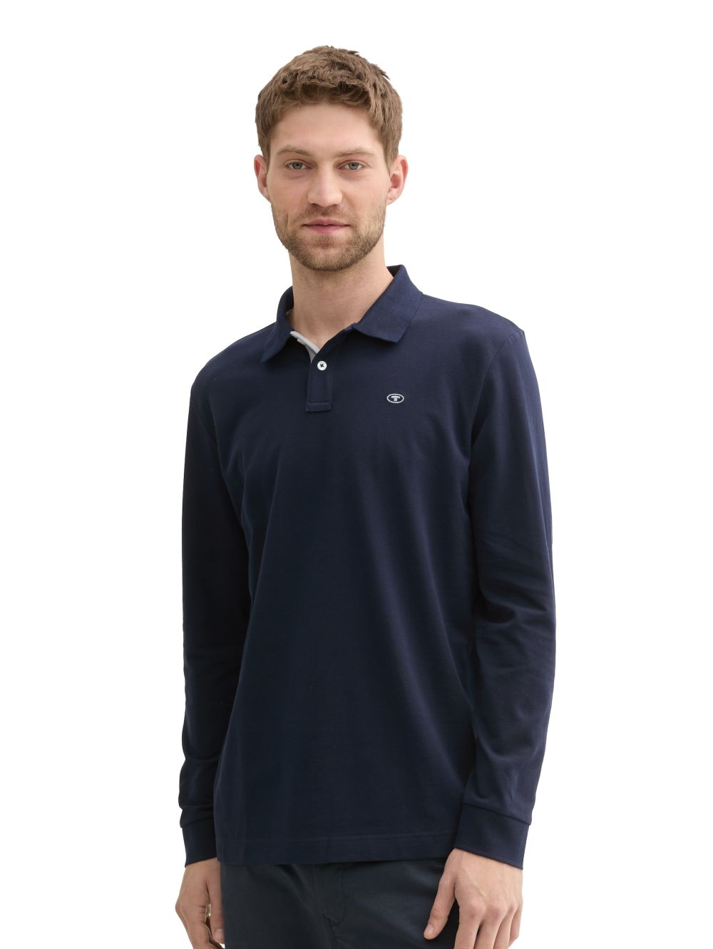 Tom Tailor Herren Poloshirt BASIC POLO WITH CONTRAST - Regular Fit