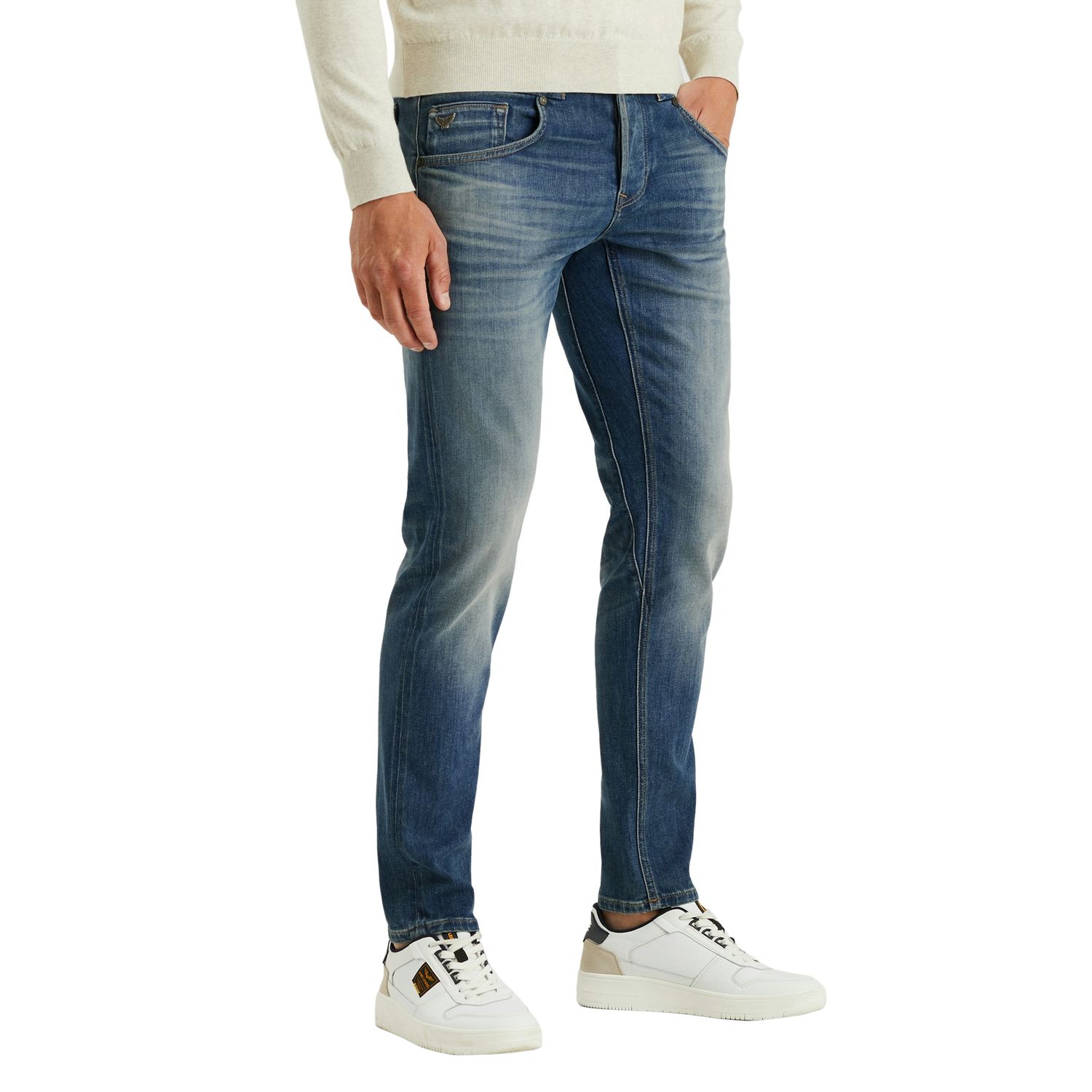 PME Legend Herren Jeans CARIOR - Mid Waist - Tapered Fit - Blau günstig online kaufen