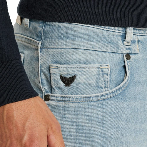 PME Legend Herren Jeans CARIOR - Mid Waist - Tapered Fit - Blau