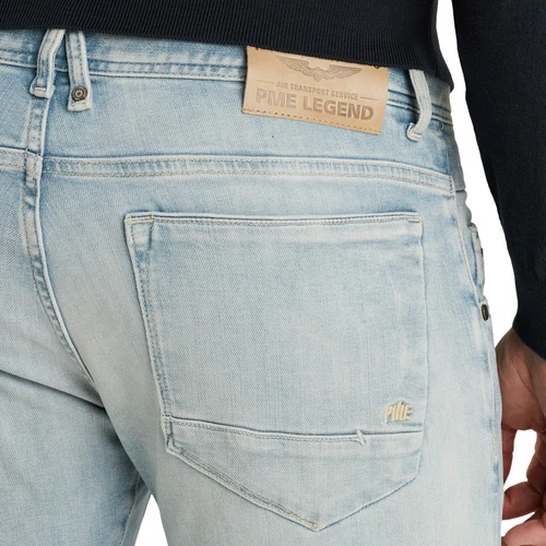 PME Legend Herren Jeans CARIOR - Mid Waist - Tapered Fit - Blau