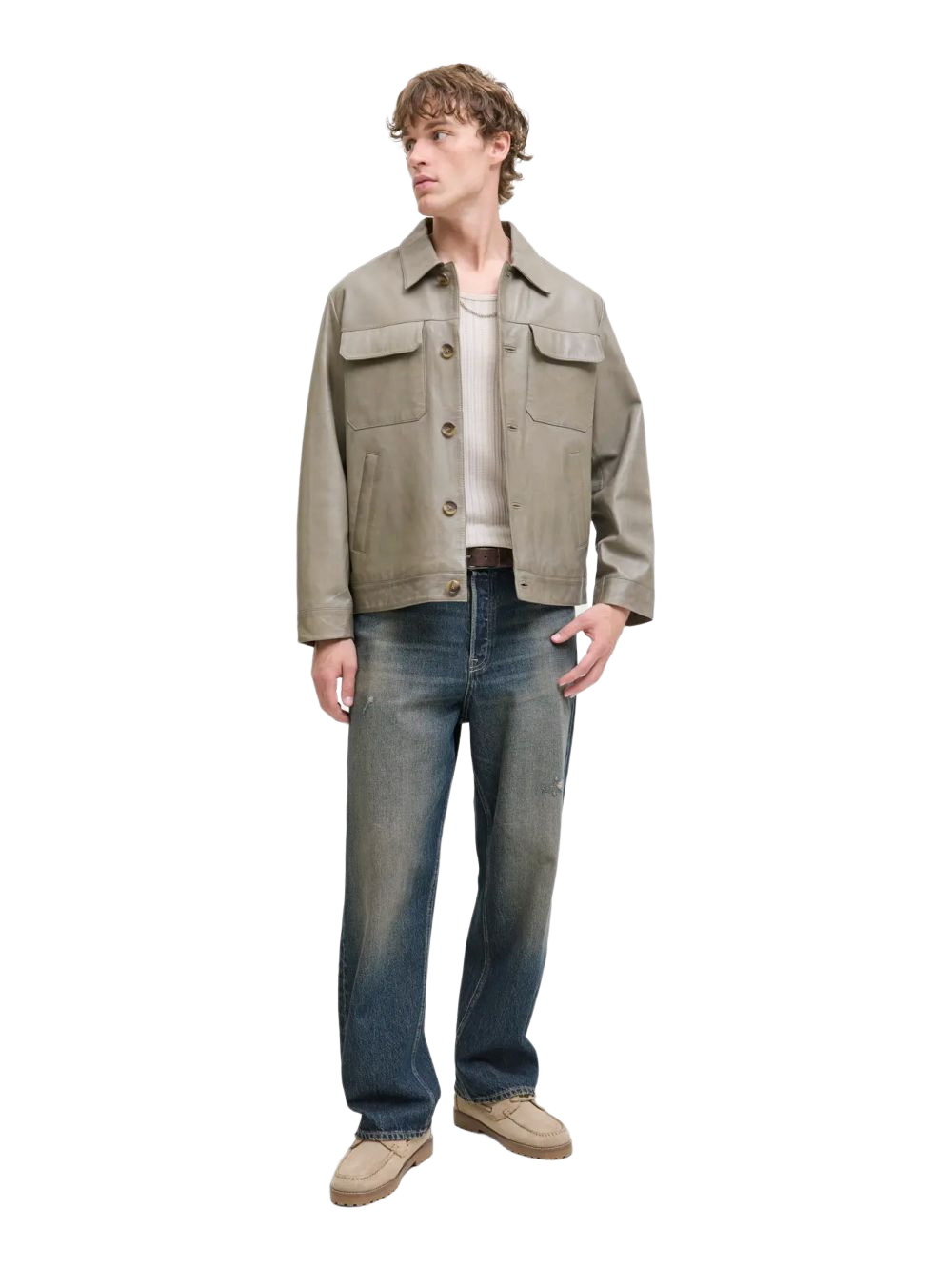 Jack & Jones Herren Jeans JJIALEX JJORIGINAL - Baggy Fit - Blau - Blue Deni günstig online kaufen