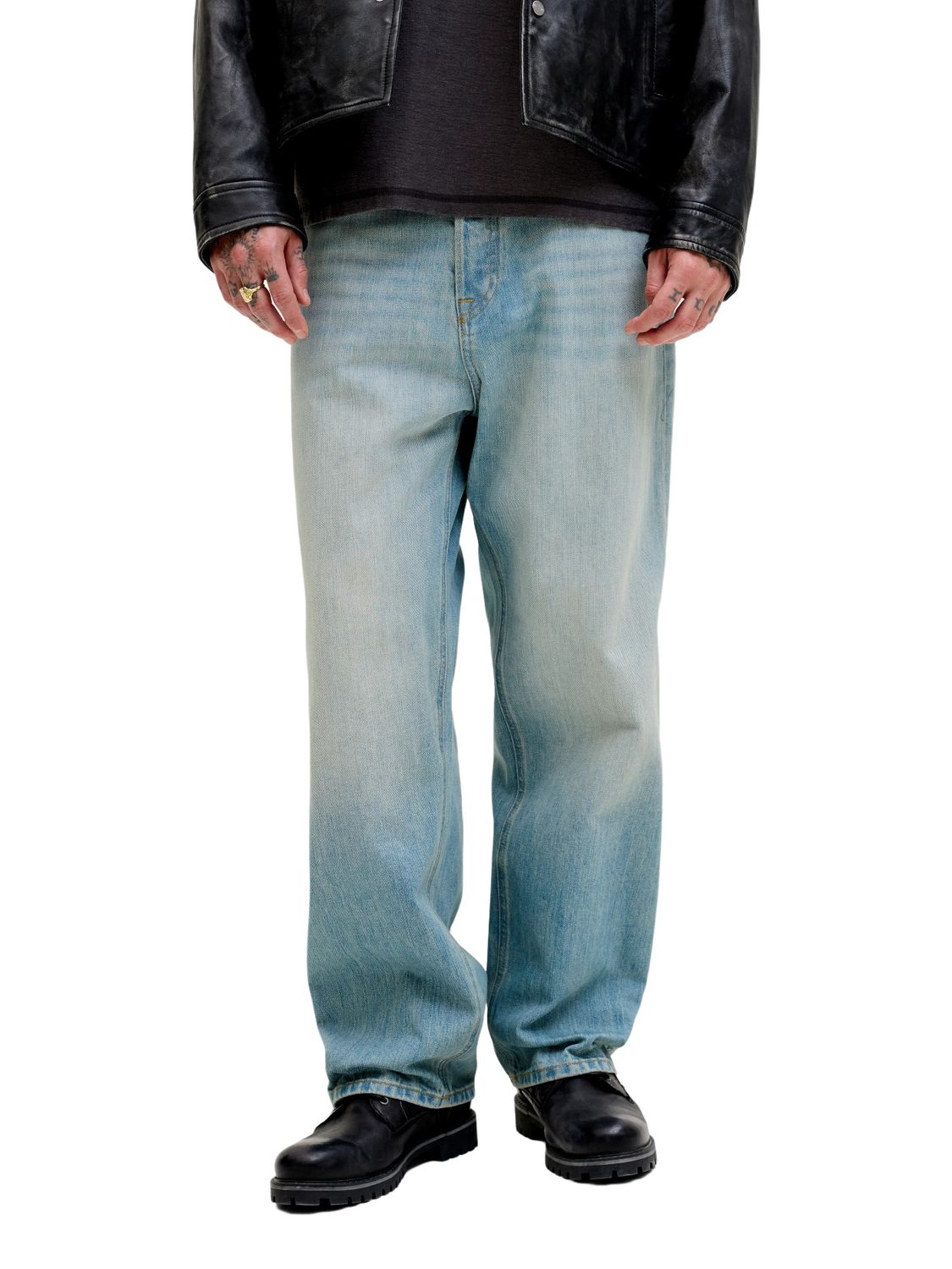 Jack & Jones Herren Jeans JJIALEX JJORIGINAL - Baggy Fit - Blau günstig online kaufen