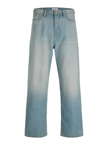 Jack & Jones Herren Jeans JJIALEX JJORIGINAL - Baggy Fit - Blau Schwarz