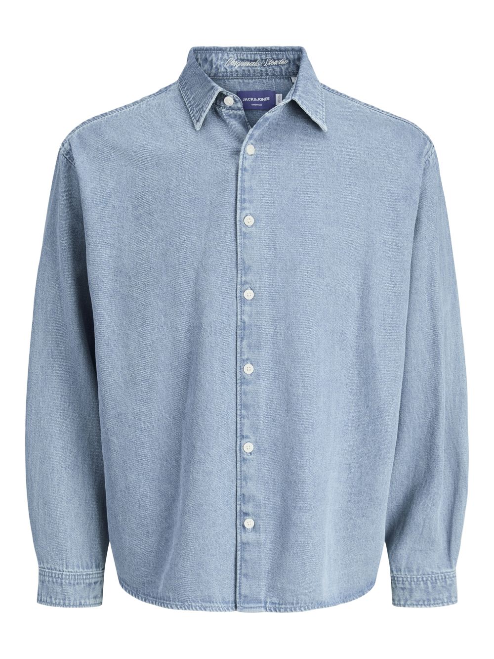 Jack & Jones Herren Freizeit Hemd JORNORREBRO DENIM SHIRT Comfort Fit