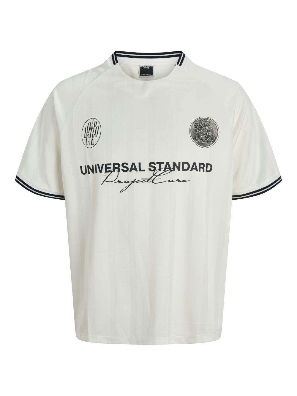 Jack & Jones Herren Rundhals T-Shirt JCOCOVER RETRO FOOTBALL - Relaxed Fit günstig online kaufen