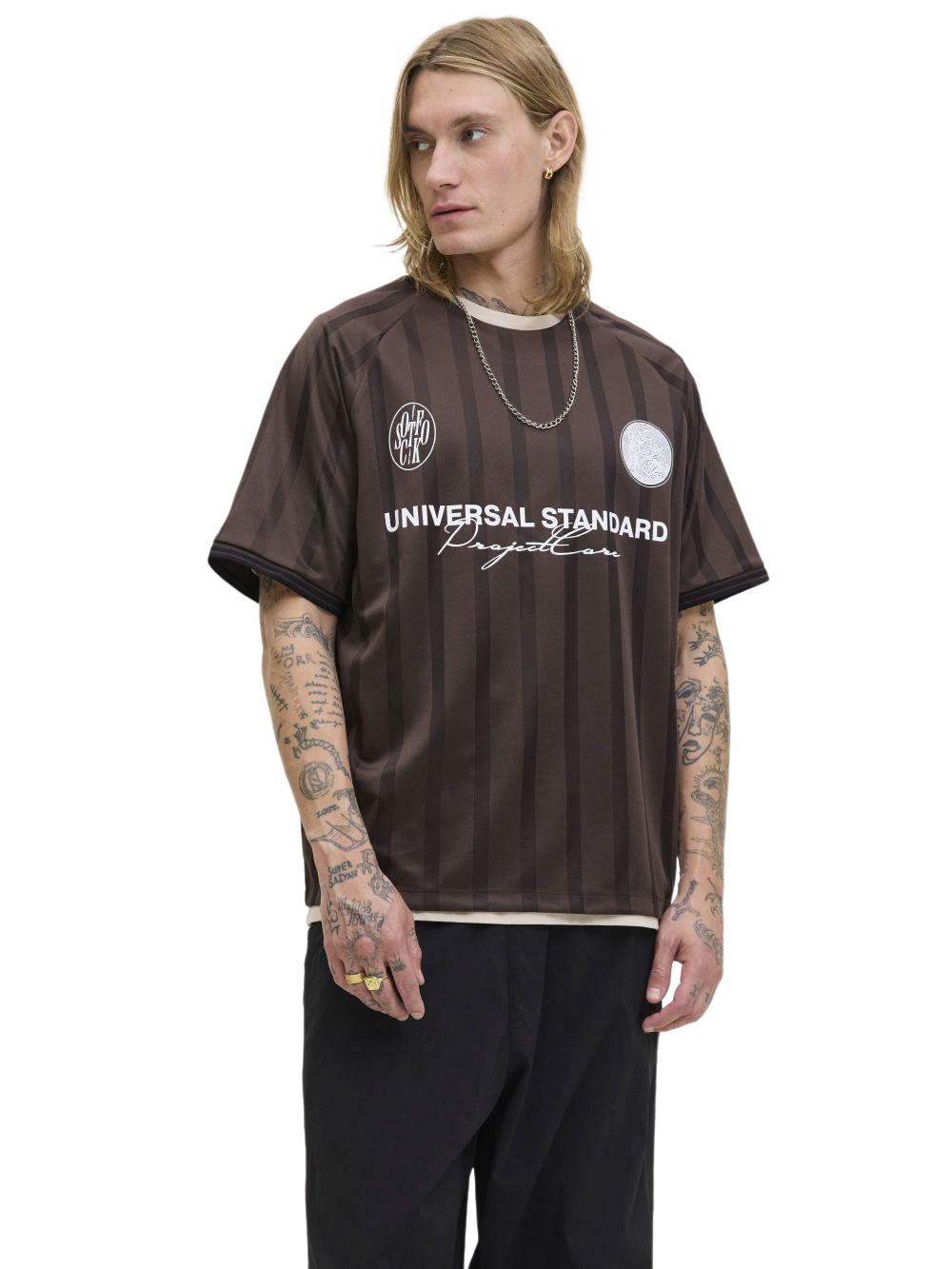 Jack & Jones Herren Rundhals T-Shirt JCOCOVER RETRO FOOTBALL - Relaxed Fit günstig online kaufen