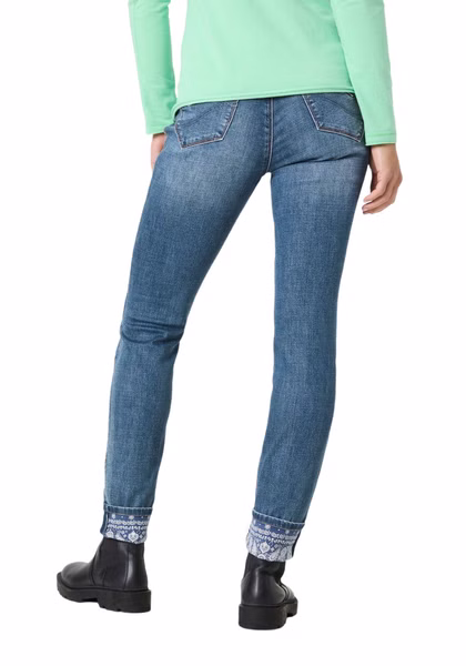 TIMEZONE Damen Jeans SLIM ENAYTZ WOMANSHAPE - Slim Fit - High Waist - Blau - Mid Blue Wash TIMEZONE Damen Jeans SLIM ENAYTZ WOMANSHAPE - Slim Fit - High Waist - Blau - Mid Blue Wash