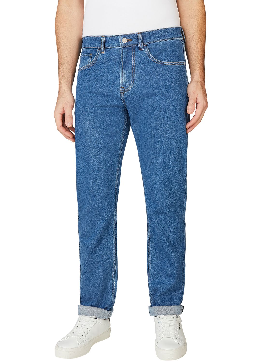Pepe Jeans Herren Jeans STRAIGHT JEANS CASH - Regular Fit - Blau günstig online kaufen