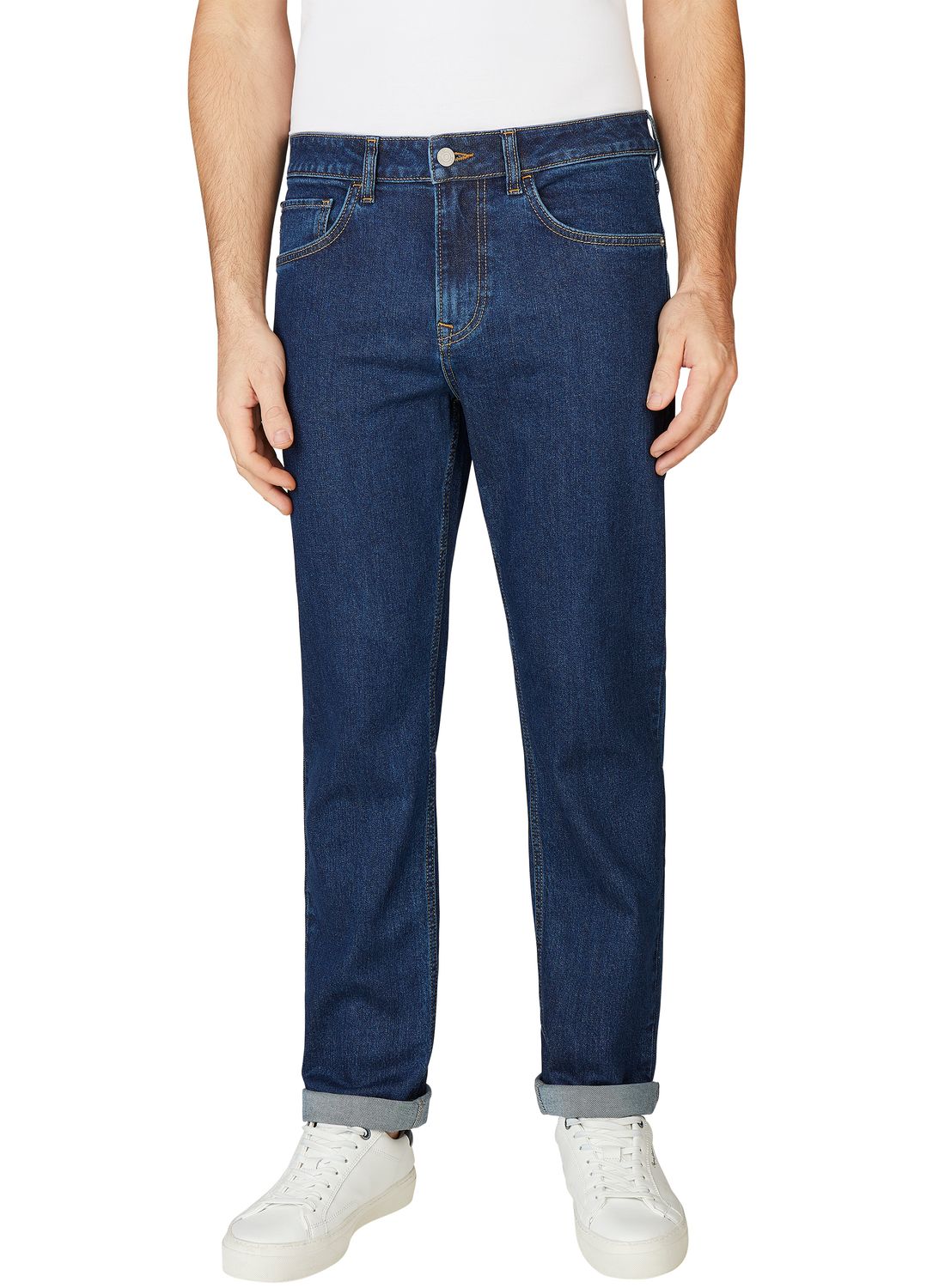 Pepe Jeans Herren Jeans STRAIGHT JEANS CASH - Regular Fit - Blau günstig online kaufen